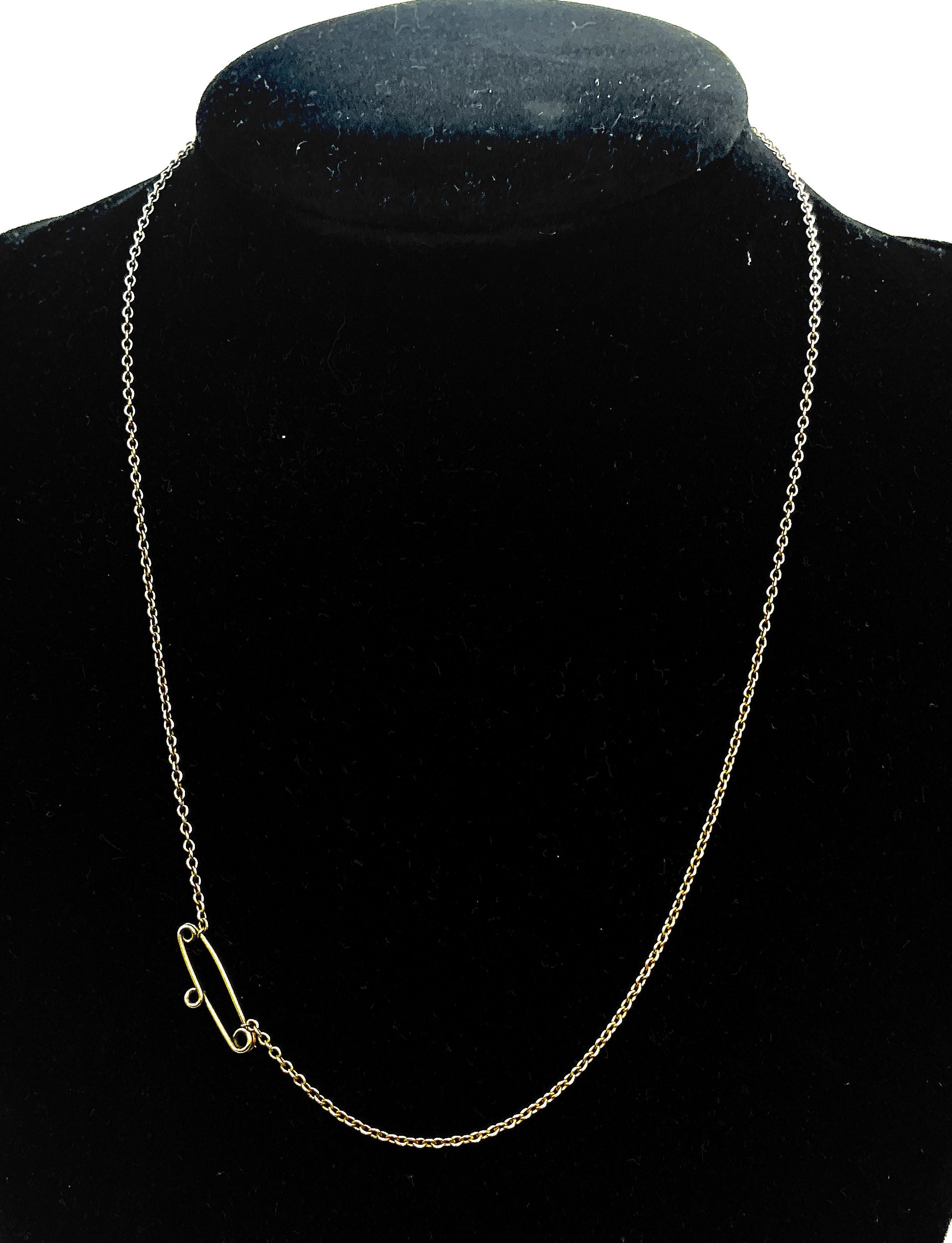 Vintage 925 Sterling Silver 16" Necklace with Paperclip Clasp – 1.60g Fine Chain - Image 3