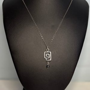 20” Sterling Silver necklace with silver pendant