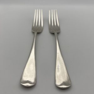 Solid silver fork