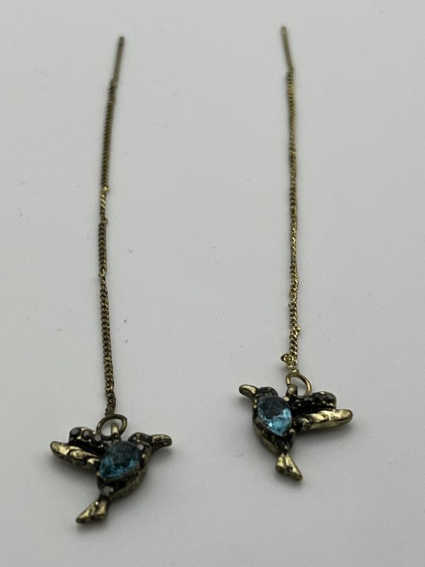 Hummingbird drop earrings - Image 3