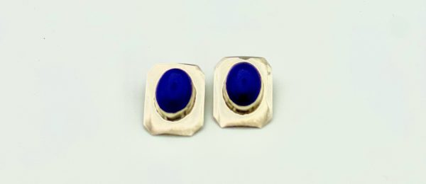 Lapis Lazuli & Sterling Silver Earings - Image 4
