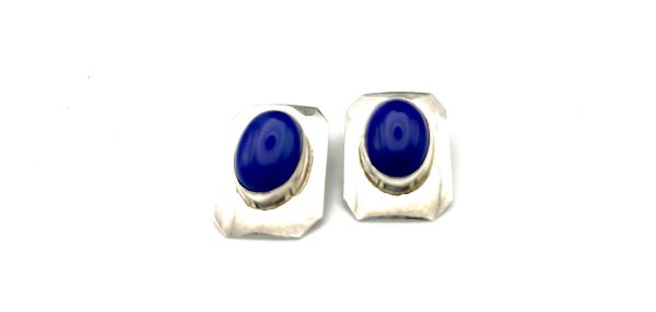 Lapis Lazuli & Sterling Silver Earings