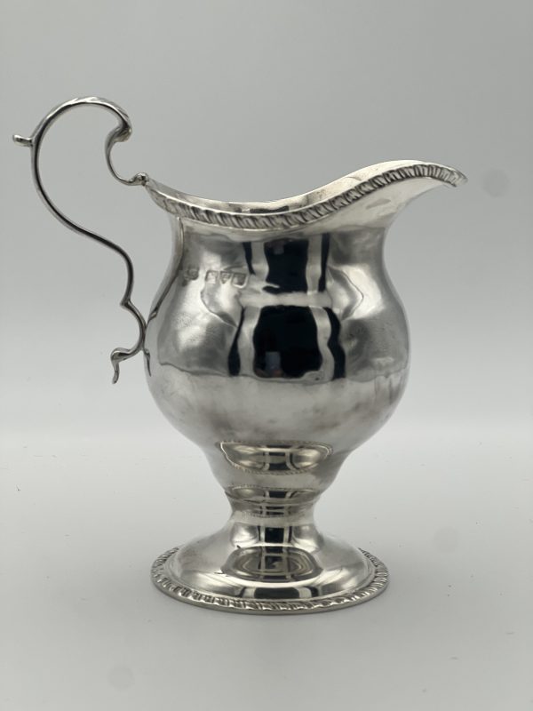 Solid Sterling Silver Cream Jug by Alfred Marston – Chester 1921 – 83.3g | Antique Collectible