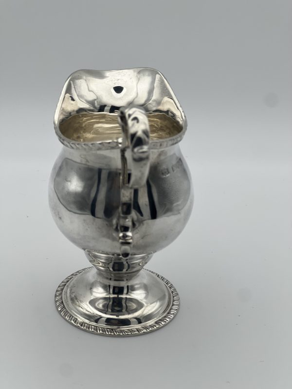 Solid Sterling Silver Cream Jug by Alfred Marston – Chester 1921 – 83.3g | Antique Collectible - Image 2