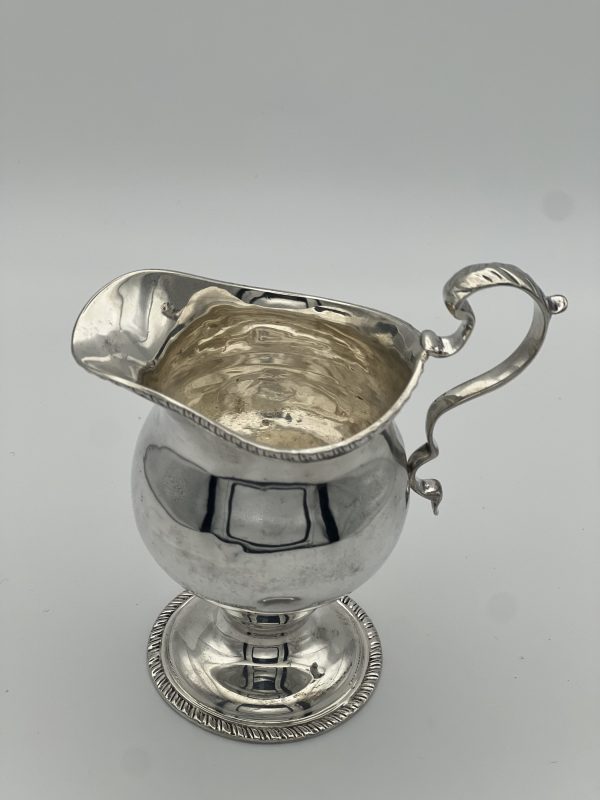 Solid Sterling Silver Cream Jug by Alfred Marston – Chester 1921 – 83.3g | Antique Collectible - Image 3