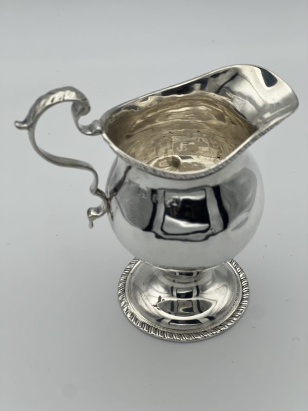 Solid Sterling Silver Cream Jug by Alfred Marston – Chester 1921 – 83.3g | Antique Collectible - Image 5