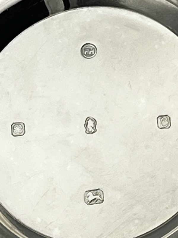 Solid silver pin dish - Image 3