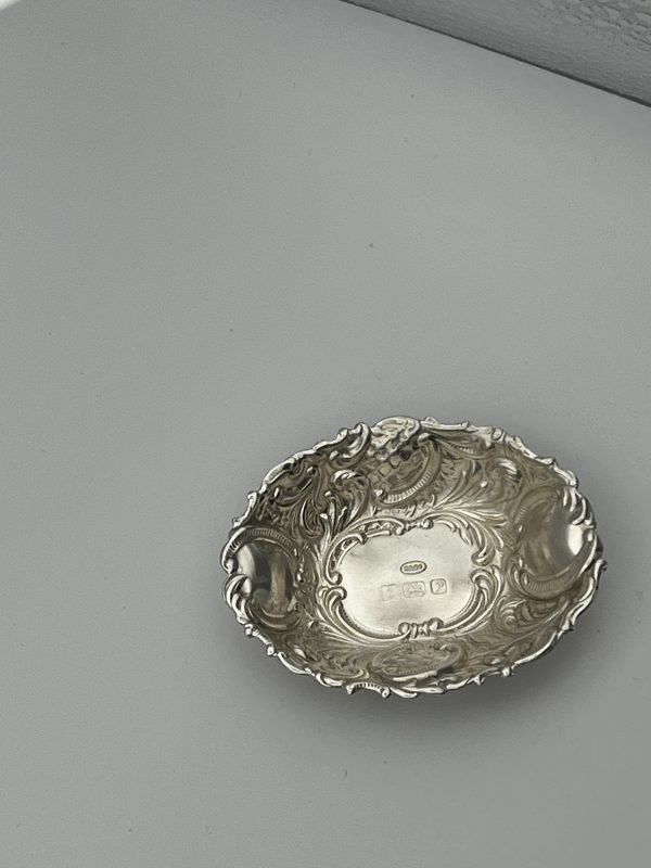 Vintage sterling bonbon dish - Image 2