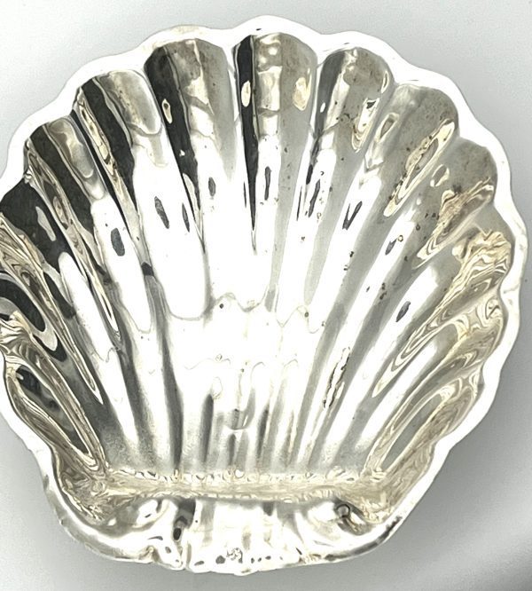 Silver scallop dish - Image 4
