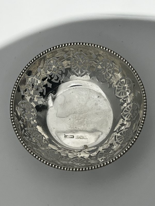 Sterling silver bonbon dish - Image 5