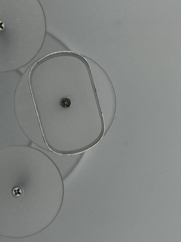 Sterling silver napkin ring - Image 2