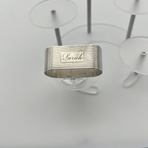 Sterling silver napkin ring