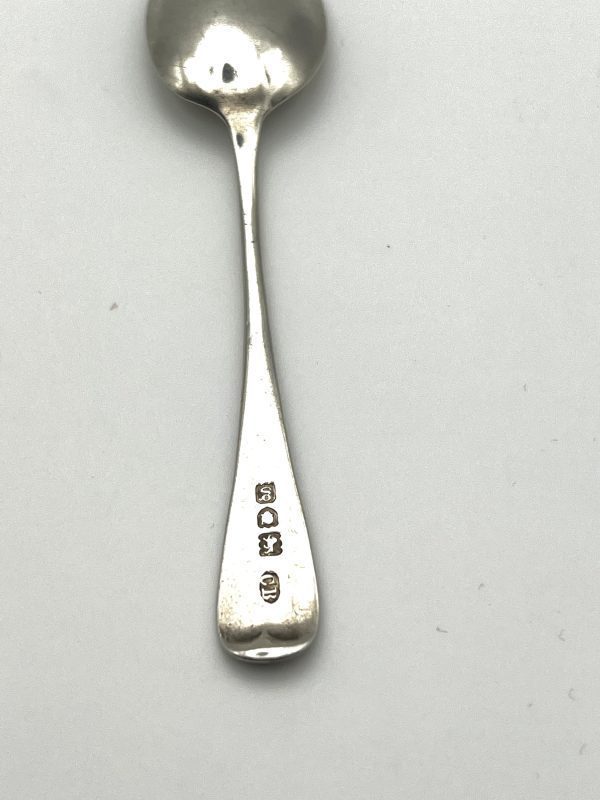 Solid silver spoon - Image 4
