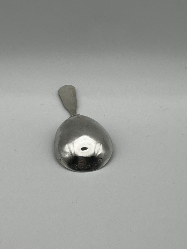 Antique 1818 Sterling Silver Caddy Spoon by Joseph Taylor – Birmingham Georgian Shell Design - Image 5