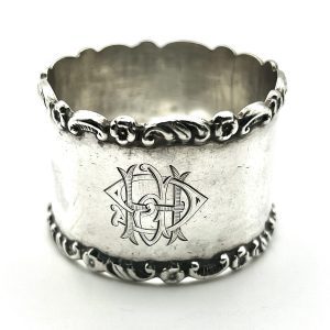 Sterling silver napkin ring