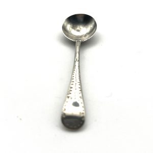 Small silver jam / salt spoon