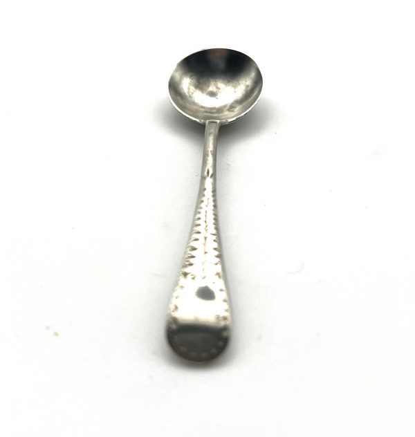 Small silver jam / salt spoon