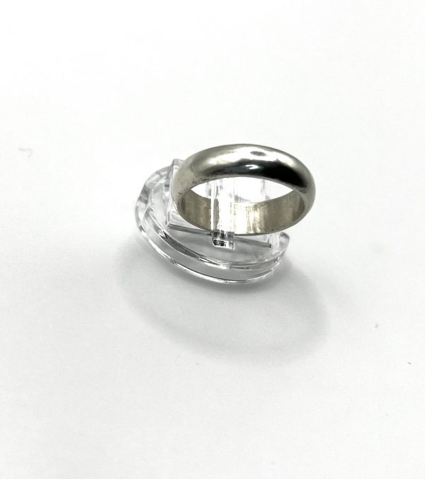 Silver band ring - Image 3