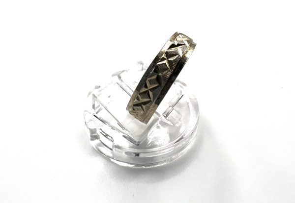 Silver band ring - Image 2
