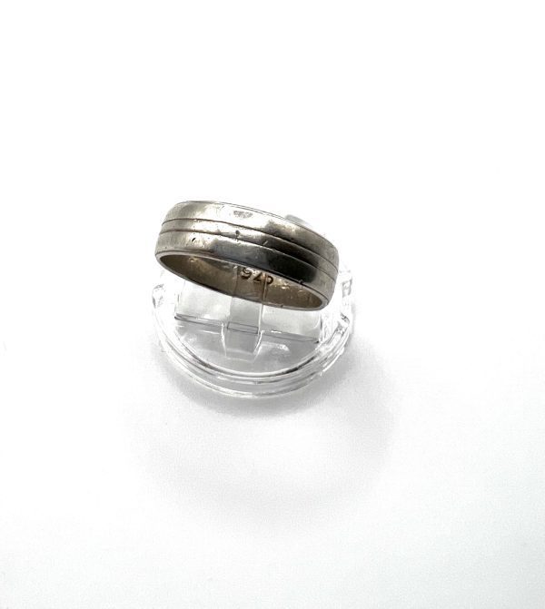 Silver band ring - Image 4