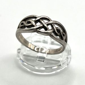 Vintage silver Celtic Knott