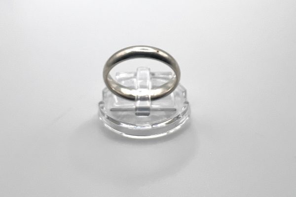 Silver wedding band - Image 3