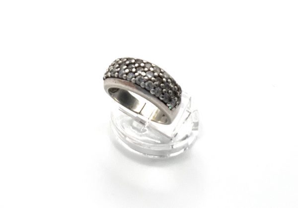 Vintage white cubic zirconia ring - Image 4