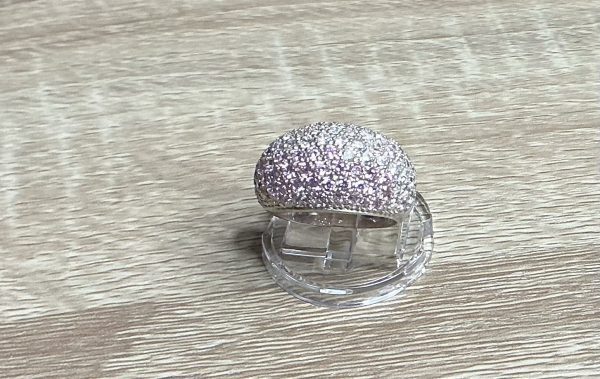 Chunky silver dome ring - Image 4