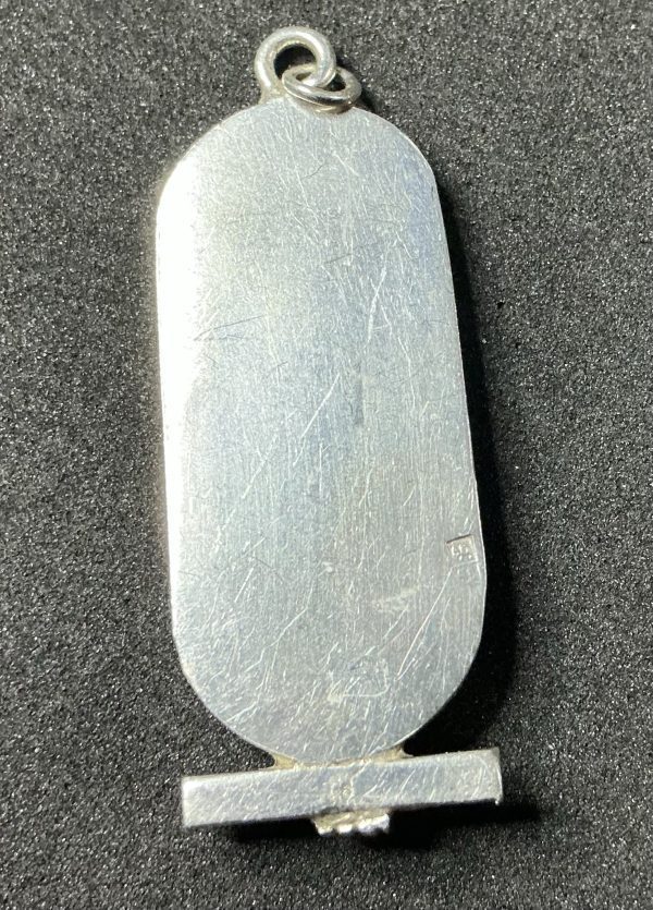 Silver and gold hieroglyph pendant - Image 2
