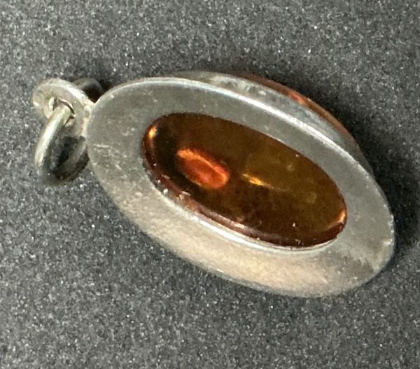 Silver and Amber pendant - Image 3