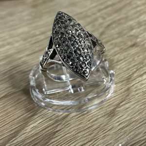Vintage Silver and Marcasite ring.
