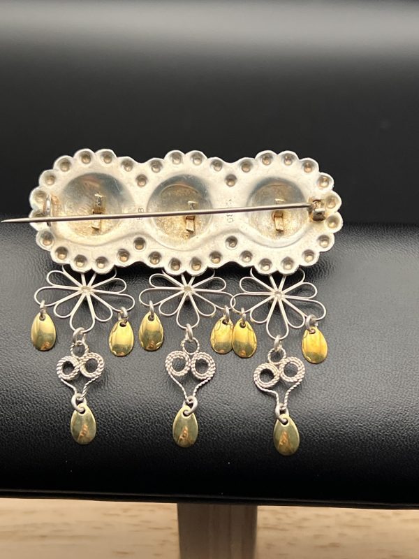 Triple Sylvsmidja Solje Brooch - Image 4