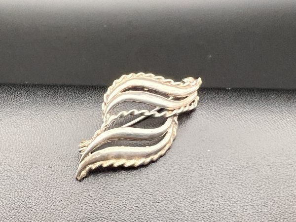Silver brooch