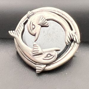 Dolphin brooch