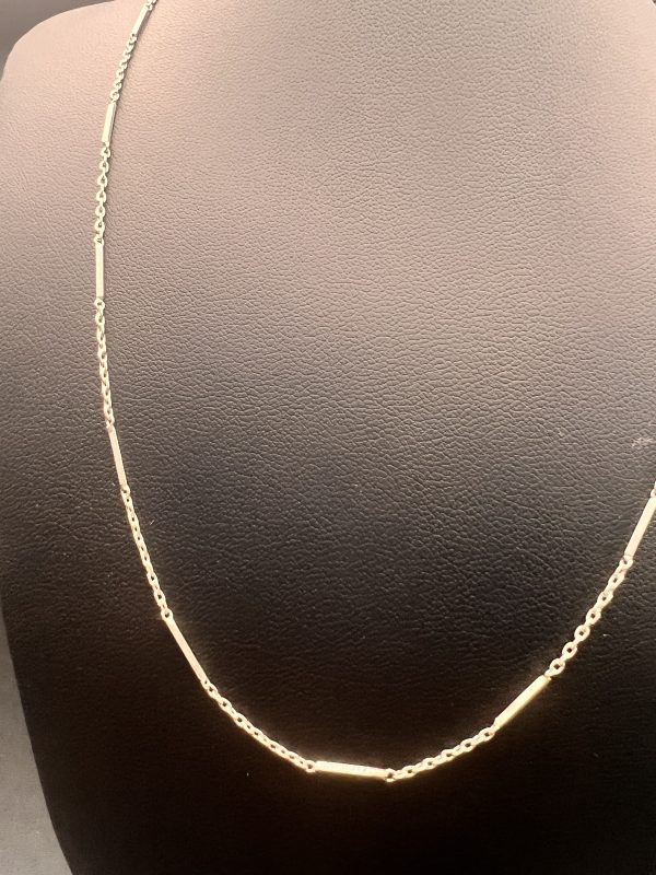 16’ Sterling Silver bar necklace - Image 3