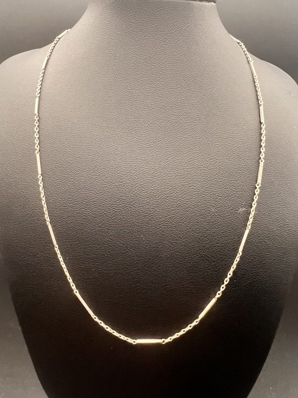16’ Sterling Silver bar necklace - Image 2