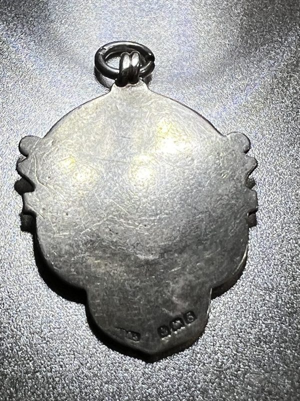 Sterling silver vintage watch fob - Image 3