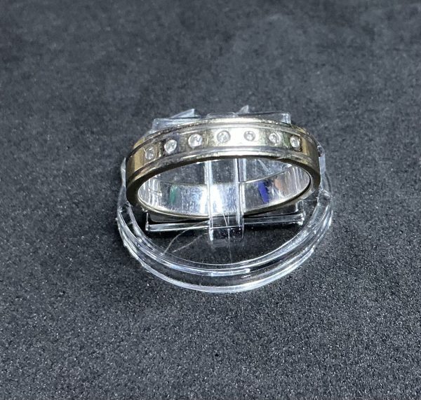 18ct White Gold Diamond Eternity Band – Edinburgh Hallmarked - Image 3