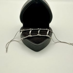 Sterling Silver 925 Statement Link Bracelet – 7” – 8.9g