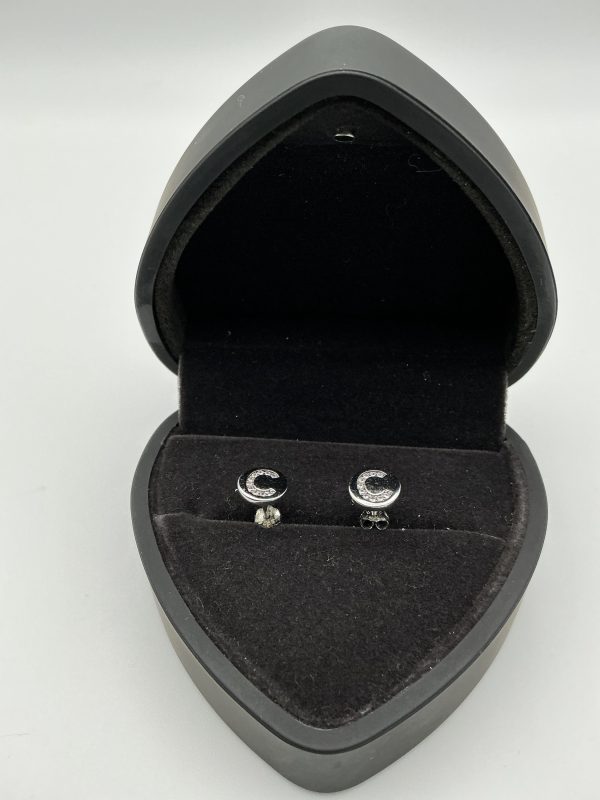 Small Sterling Silver Stud Earrings – Modern Minimalist Design - Image 3