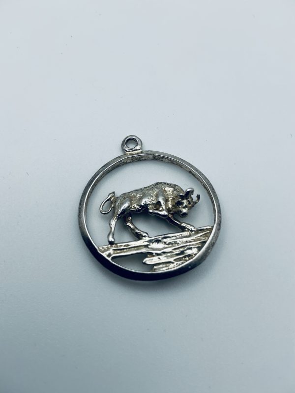 Sterling Silver Bull Pendant – 925 Silver Symbol of Strength and Power - Image 3