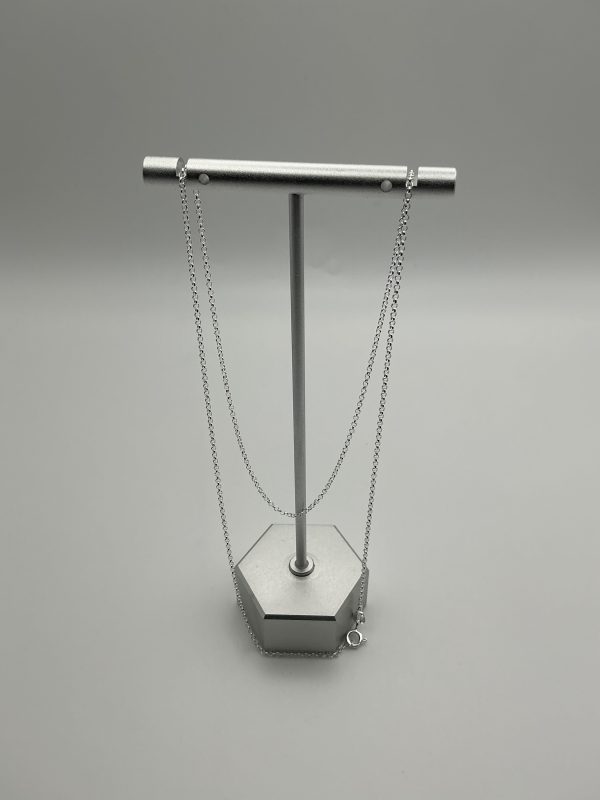 Sterling Silver 20" Belcher Chain Necklace – Delicate Rolo Link