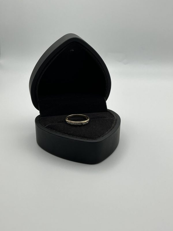 9ct White Gold Full Eternity Ring with Spinel Stones – Size P, 2.7g - Image 2
