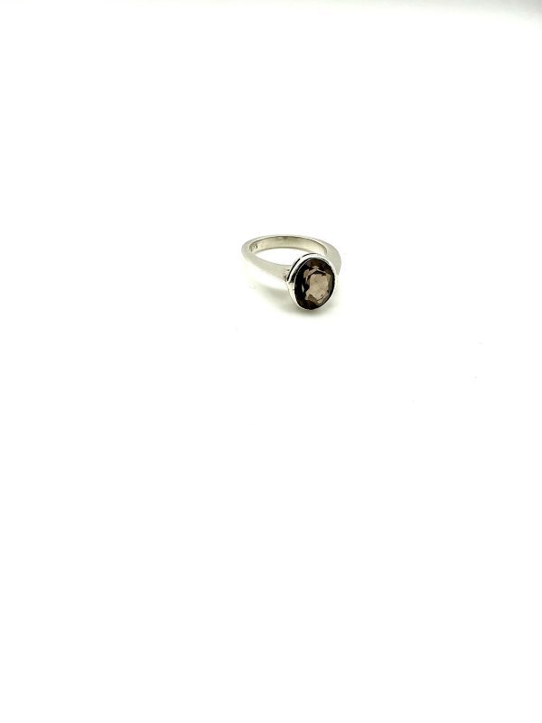 925 Sterling Silver Quartz Ring – Size O/P, 4.9g - Image 5