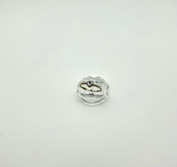 Dixi 925 Sterling Silver Mystic Topaz Teardrop Ring – Size J/K - Image 5