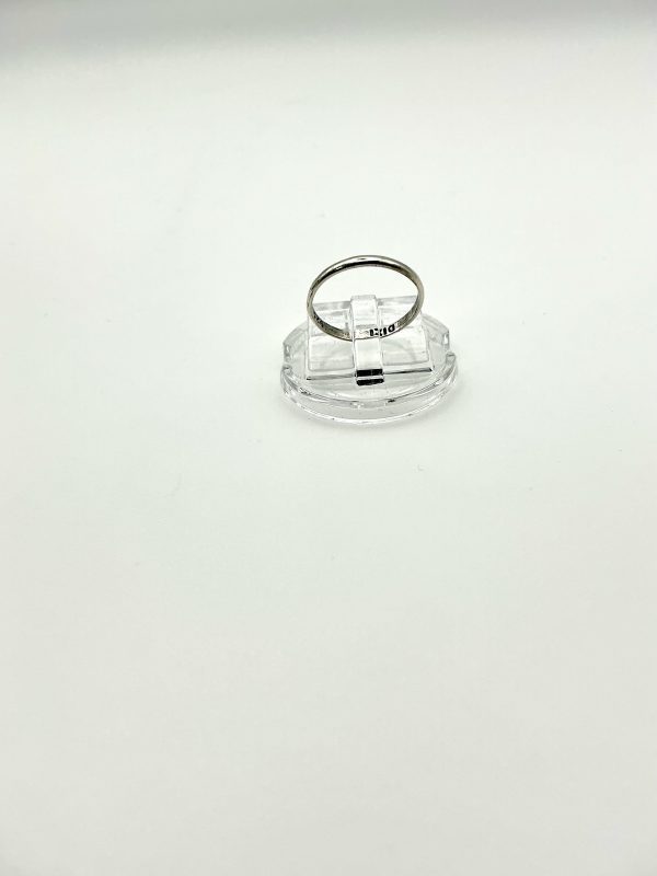 Dixi 925 Sterling Silver Skinny Stacking Ring – Size I - Image 6