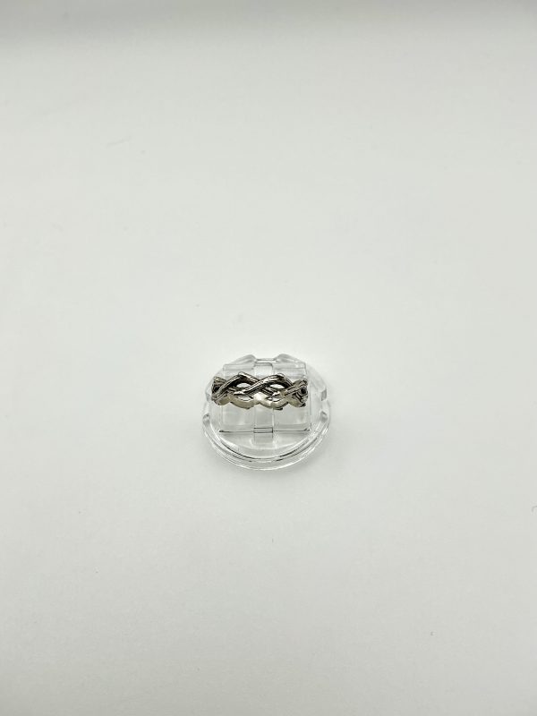 Dixi 925 Sterling Silver Woodland Vine Band Ring – Size J/K - Image 2