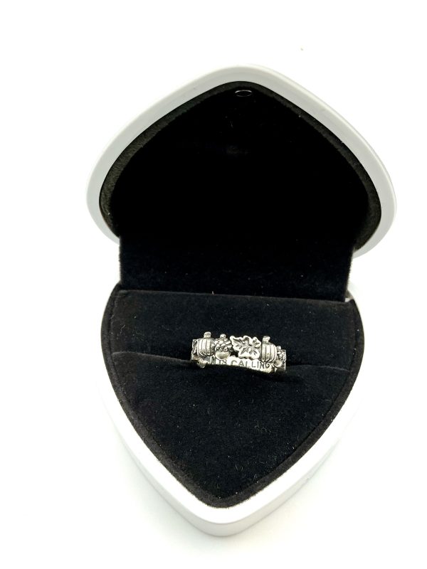 Sterling Silver DIXI Autumn Harvest Ring – Size N/O - Image 3