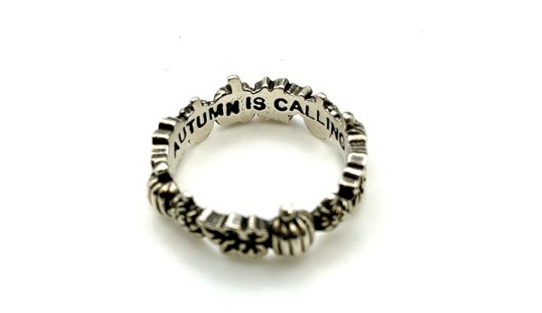 Sterling Silver DIXI Autumn Harvest Ring – Size N/O - Image 4