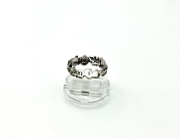 Sterling Silver DIXI Autumn Harvest Ring – Size N/O - Image 7